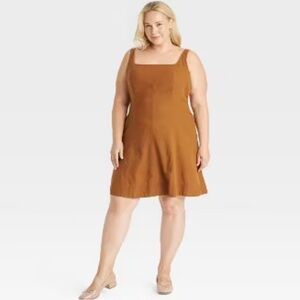 Women's Fit & Flare Mini A-Line Dress - A New Day Sz 2X 22